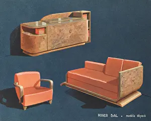 Sideboard: Art Deco Sitting Room