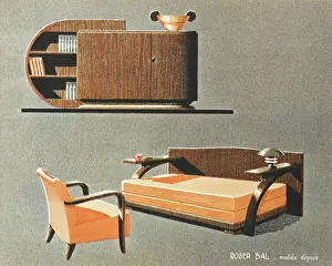 Sideboard: Art Deco Sitting Room