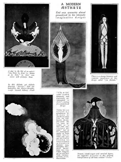 Erte: Art deco sketches by Erte, 1926