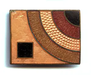 Gill Stoker: Art deco style brooch or fastener