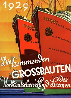 Norddeutschen: Art deco style ocean liners
