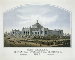 Centennial: Art gallery, centennial international exhibition. 1876