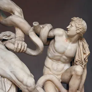 Vatican: Art Greek. Hellenistic. The Statue of Lacoon (Laacoonte). 2