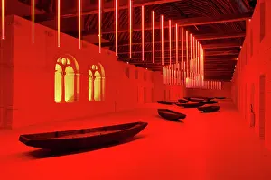 Leveque: Art Installation, Fontevraud Abbey, Loire Valley, France