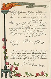 Billet: Art Nouveau Design