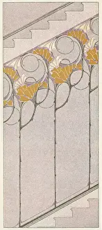 Swirl: Art nouveau design with staircase effect