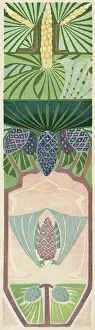 Terrarium: Art nouveau tree design