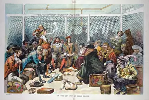 Duerer: In the art pen at Ellis Island