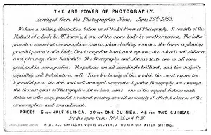 Photographia: The Art Power of Photography