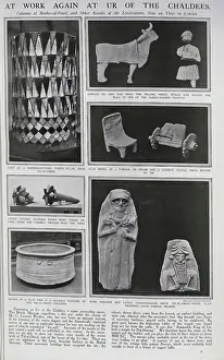 Artefacts: Artefacts from the excavation from Tel-El-Obeid