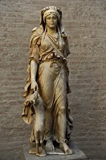 Zeus: Artemis. Sculpture. 1st century AD. Roman work after Greek o