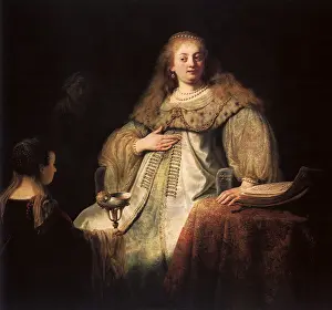 1634: Artemisia, by Rembrandt