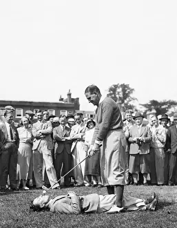 Selsdon: Artful tee-off in golf