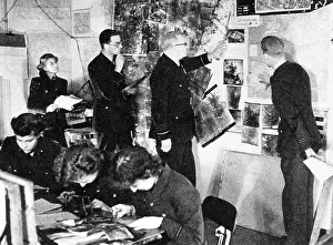 Overall: Arthur Harris in his headquarters, 1944