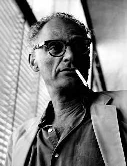 Crucible: Arthur Miller, American playwright, in Geneva