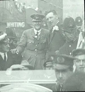 Whitten: Arthur Whitten Brown (left) and John Alcock