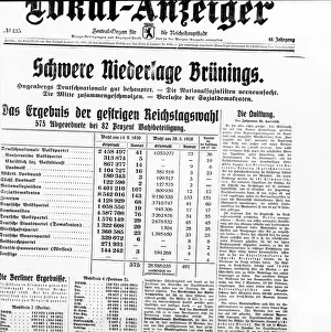 Gazette: Article in the local newspaper of Berlin on