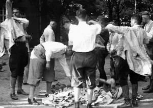 Investiture: Articled clerks in the camp, 1933