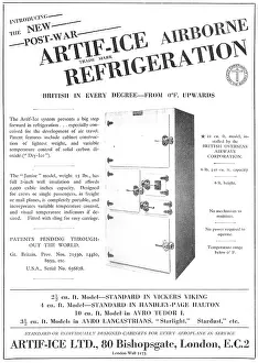 Refrigeration: Artif-Ice Aircraft Refrigeration