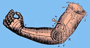 Fake: Artificial Arm Designed by Ambroise Pare, 1564