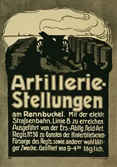 Karlsruhe: Artillerie-Stellungen