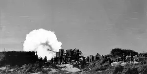 Planned: Artillery drill in preparation for the Sea Lion operation