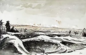 Montauban: Artillery Fire on Trones Wood from Montauban