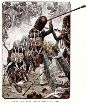 Garde: ARTILLERY AT HANAU
