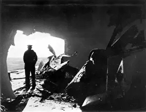 Pierced: Artillery hits on board S.M.S. Derfflinger