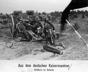 Gunners: Artillery during the imperial manoeuvre, 1912