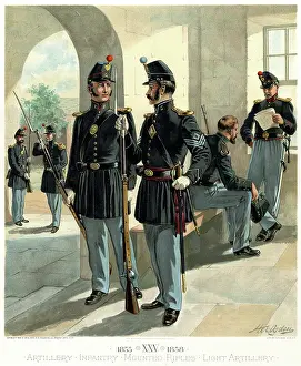 Ogden: Artillery, Infantry, Mounted Rifles, Light Artillery