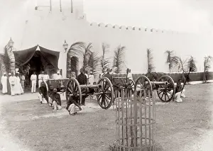 Artillery pieces, cannon belonging to the Sultan