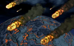 Cosmic: Artist concept depicting the formation of a planet