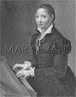 Sofonisba: ARTIST PLAYS CLAVICHORD
