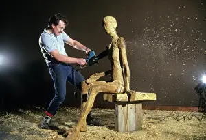 Artist and sculptor Jonathan Mulvaney
