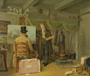 18 30: The Artist at his Studio