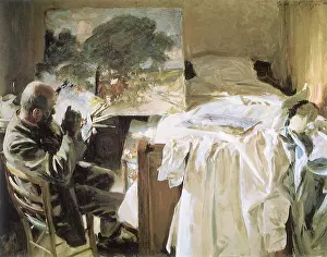Handful: Artist in His Studio, by John Singer Sargent