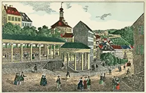 Karlsbad: Artist unknown. The castle Spring