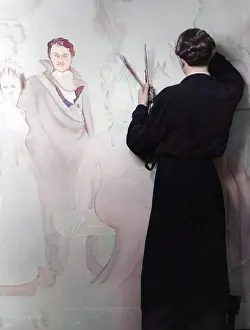 ARTIST AT WORK