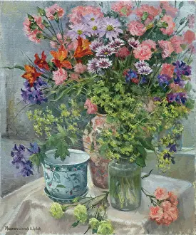 Carnations: The Artist's Choice ' carnations in vases