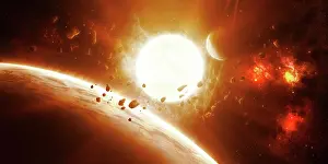 Sunbeam: Artist's concept of 51 Pegasi