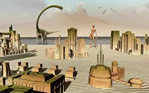 Rippled: Artist's concept of an alien world