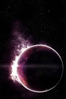 Luminous: Artist's concept of a completely ethereal planet