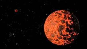 Constellation: Artist's concept of an exoplanet known as UCF-101, orbiting
