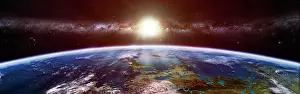 Radiant: Artist's concept of an extraterrestrial planet