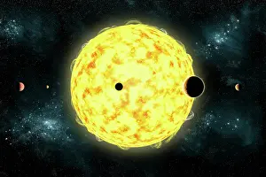 Corona: Artist's concept of Kepler 444