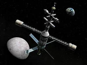 Automated: Artist's concept of a lunar cycler