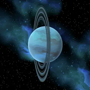 Cosmic: Artist's concept of planet Uranus