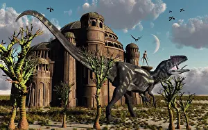 Refuge: Artist's concept of a reptoid race whom co-existed ?