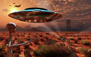 Probe: Artist's concept of stealth technology being developed on ?